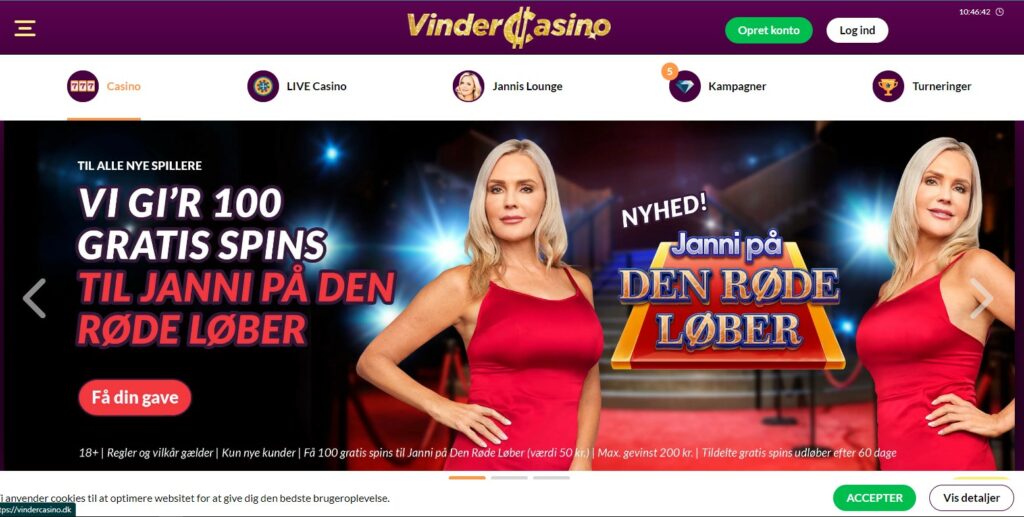 Vinder Casino Forside